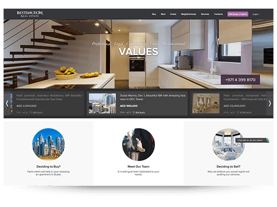 Web Design for Bestington