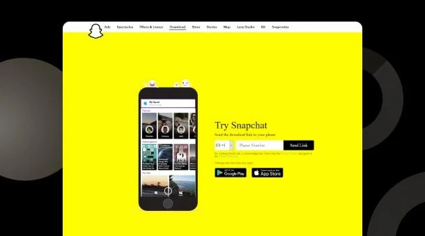 Snapchat advertising Dubai