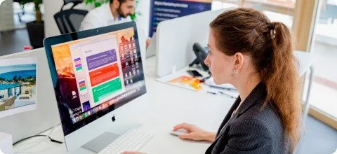 Web design team at Marketing with Fahad Dubai