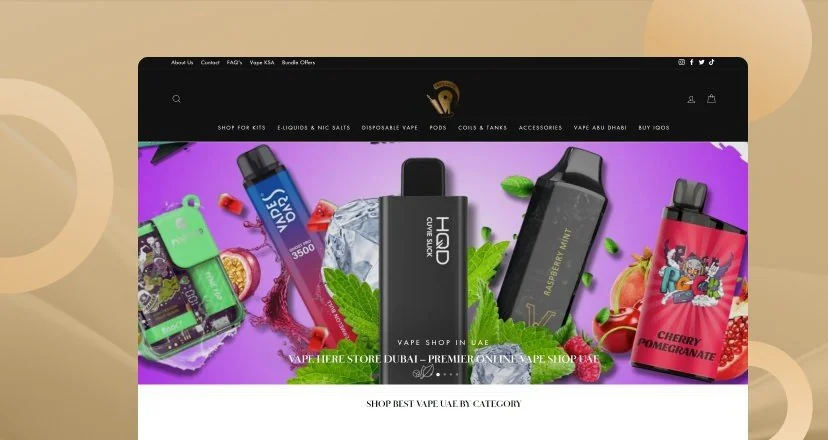 Vape-shop-dubai.com SEO Case Study